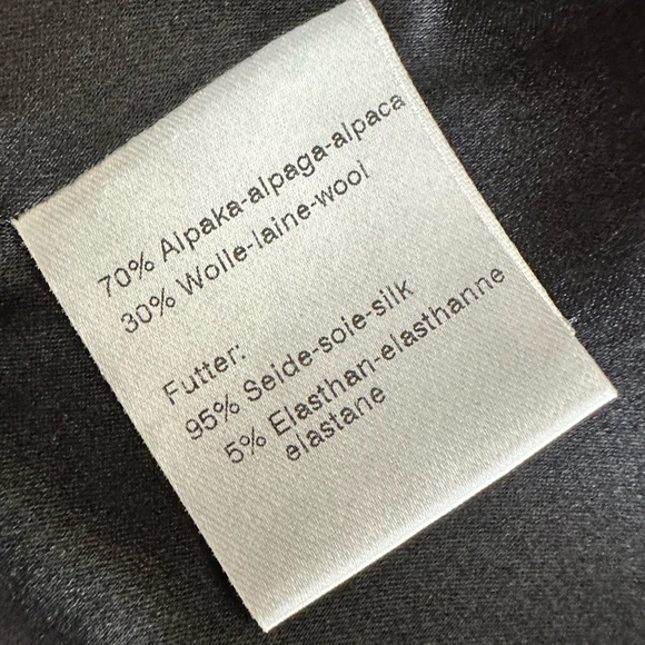 AKRIS ALPACA WOOL JACKET BLAZER Size 10 - Picture 15 of 16